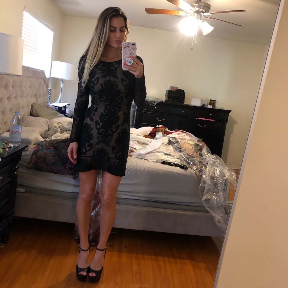 For love & lemons night to remember mini dress